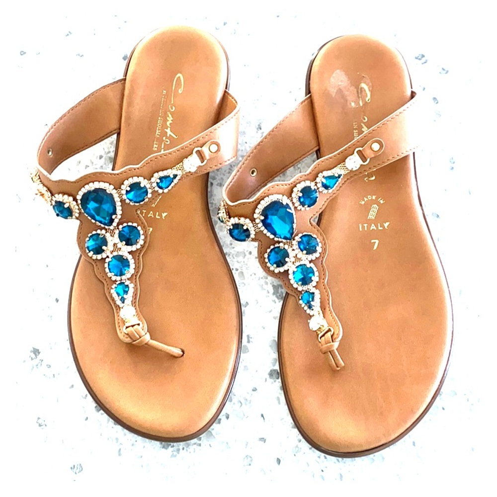 Contesa Italian Shoemakers sandals size 7